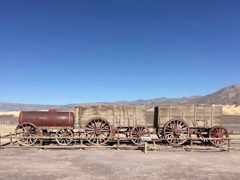 Twenty Mule Team Wagons image. Click for full size.