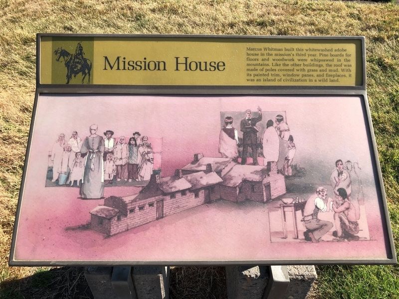 Mission House Marker image. Click for full size.