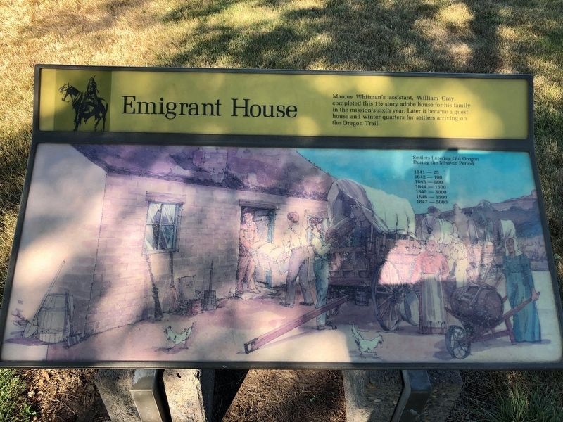 Emigrant House Marker image. Click for full size.
