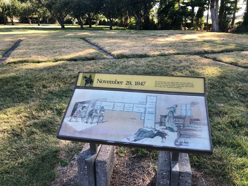 November 29, 1847 Marker image. Click for full size.