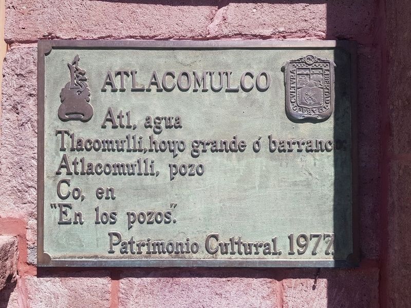 Atlacomulco Marker. Click for full size. Atlacomulco Marker image. Click for full size.