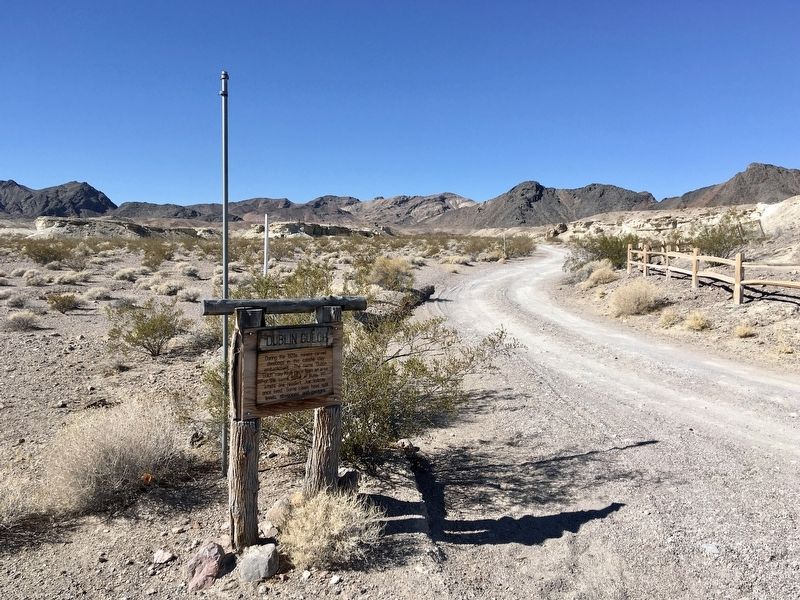 Dublin Gulch and Marker. Click for full size. Dublin Gulch and Marker image. Click for full size.