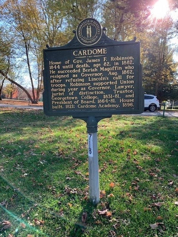 Cardome Marker. Click for full size. Cardome Marker image. Click for full size.