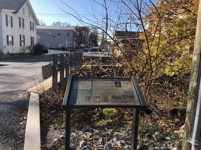Berkeley Springs Marker. Click for full size. Berkeley Springs Marker image. Click for full size.