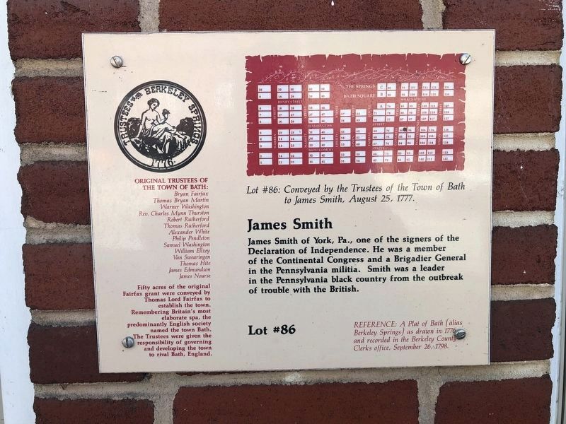 James Smith Marker. Click for full size. James Smith Marker image. Click for full size.