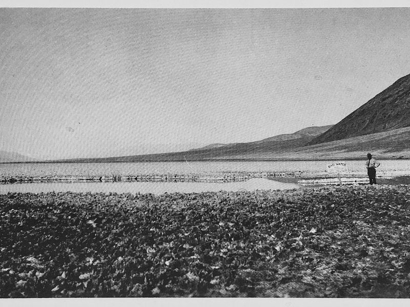 Badwater Pool - 1930s image. Click for full size.