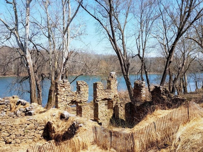 Cement Mill Ruins. Click for full size. Cement Mill Ruins image. Click for full size.