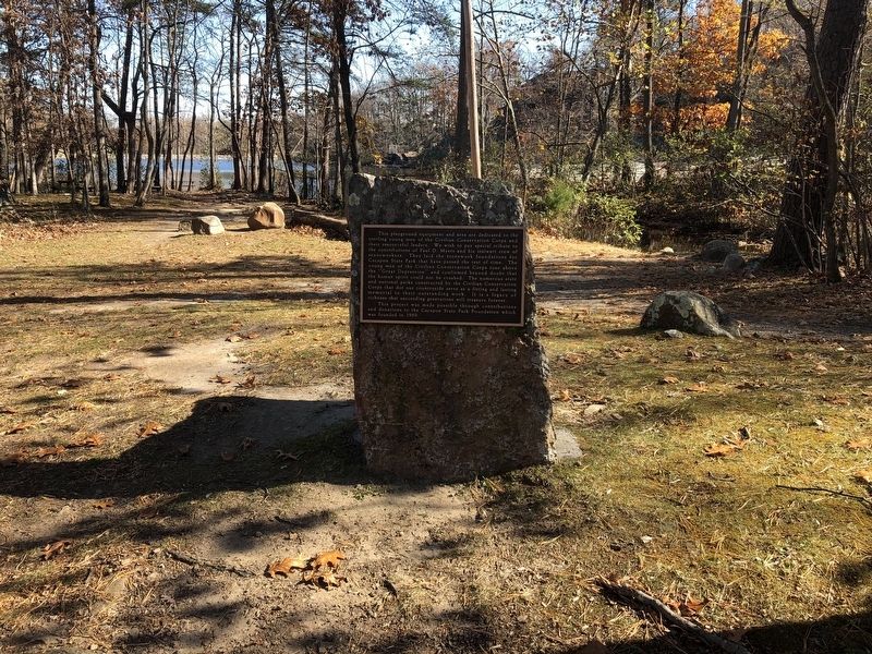 Cacapon State Park Playground Equipment Marker image. Click for full size.