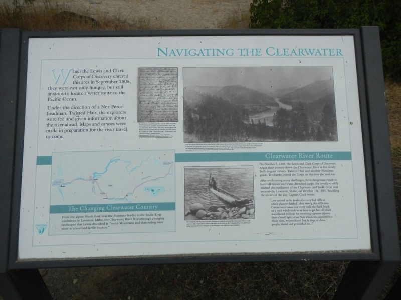 Navigating the Clearwater Marker image. Click for full size.