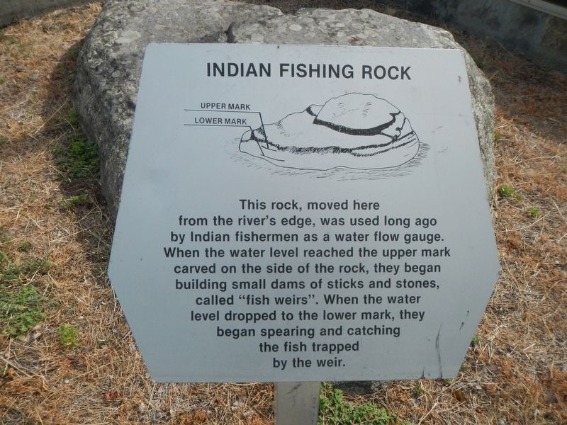 Indian Fishing Rock Marker image. Click for full size.