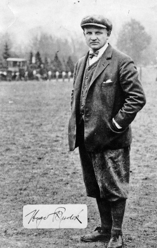 Hugo Bezdek, Later, When He Coached for Penn State image. Click for full size.
