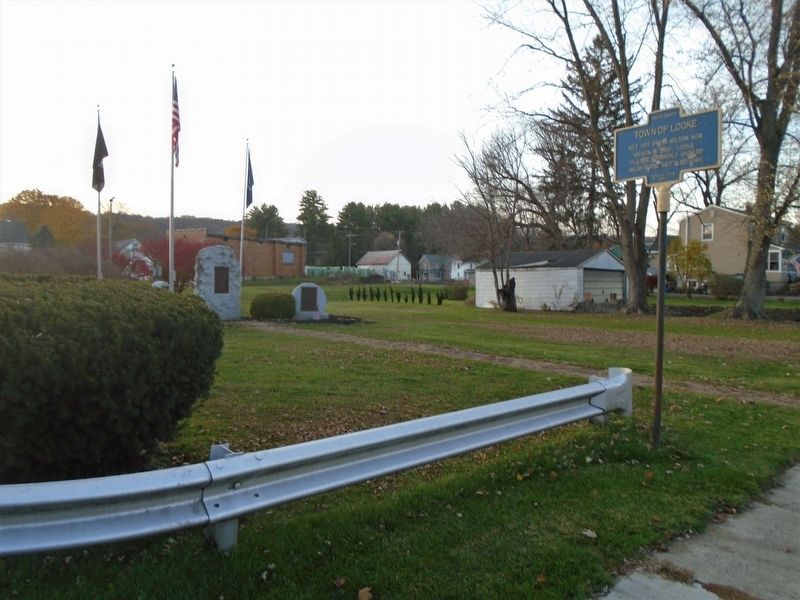 Town of Locke Marker image. Click for full size.