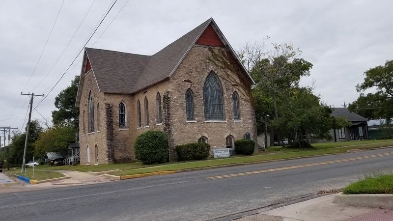 Front view of the Lee Tabernacle Methodist Church image. Click for full size.