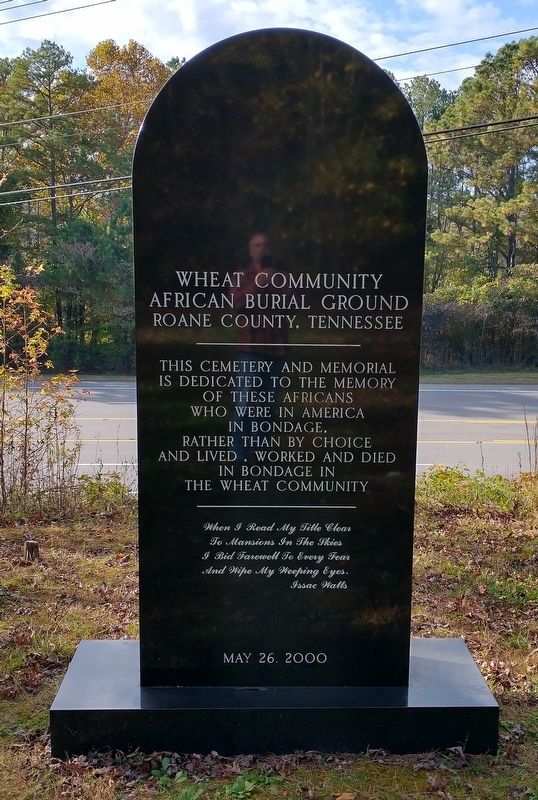 Wheat Community African Burial Ground image. Click for full size.