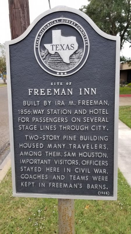 Site of Freeman Inn Marker image. Click for full size.