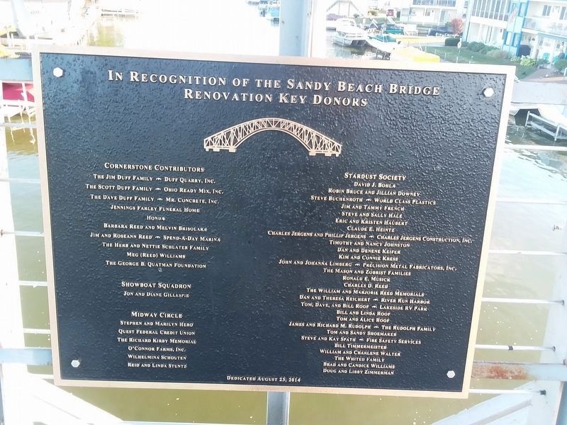 Sandy Beach Park Marker image. Click for full size.