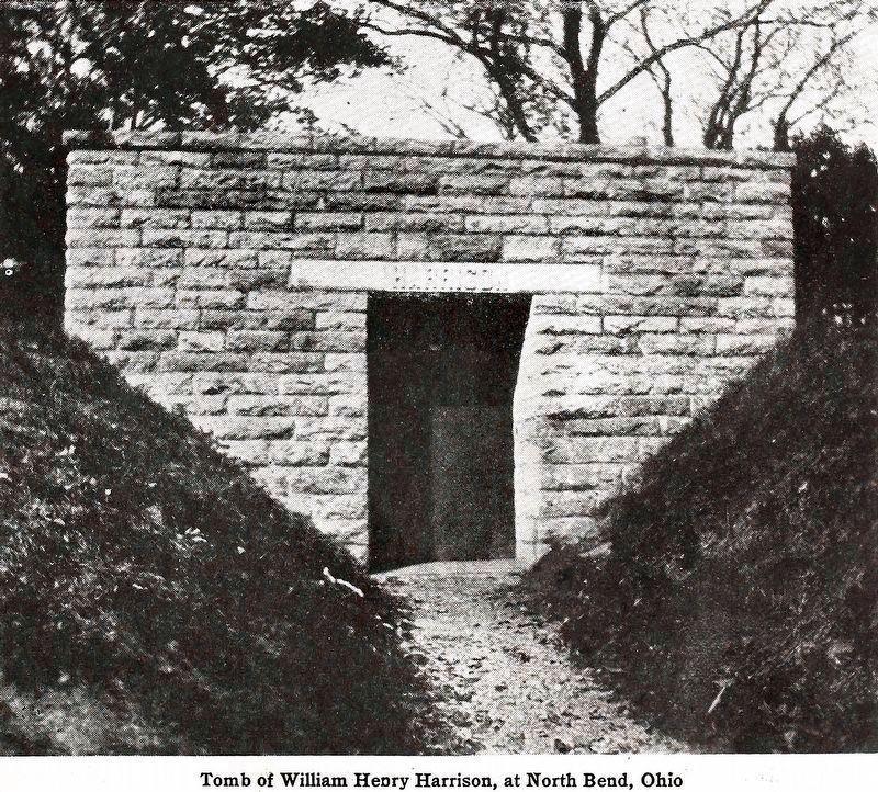 William Henry Harrison's Tomb<br>as it appeared in 1922. image. Click for full size.
