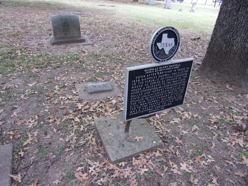 Nicholas Henry Darnell Marker. Click for full size. Nicholas Henry Darnell Marker image. Click for full size.