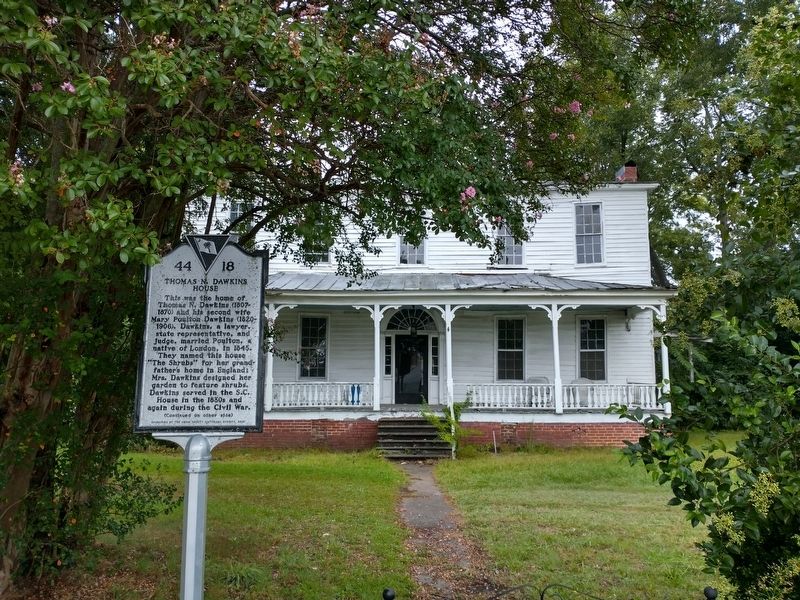 Thomas N. Dawkins House Marker image. Click for full size.