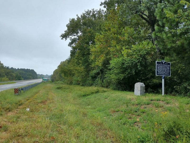 Fish Dam Battle Ground Marker. Click for full size. Fish Dam Battle Ground Marker image. Click for full size.