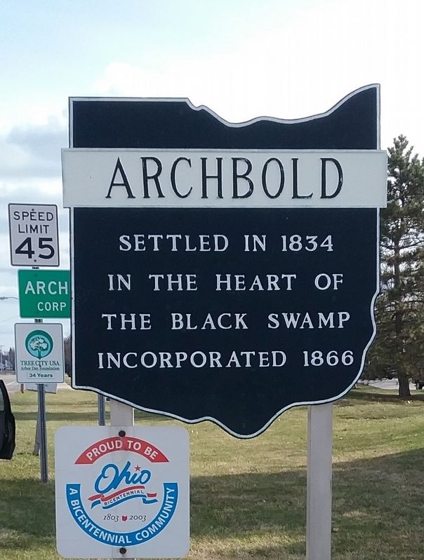Archbold Marker image. Click for full size.
