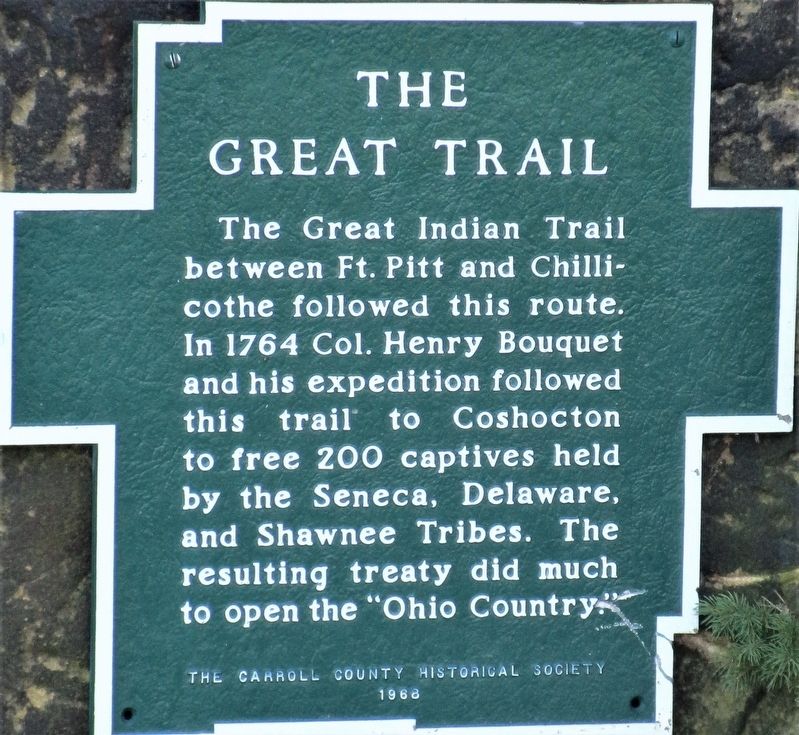 The Great Trail Marker image. Click for full size.