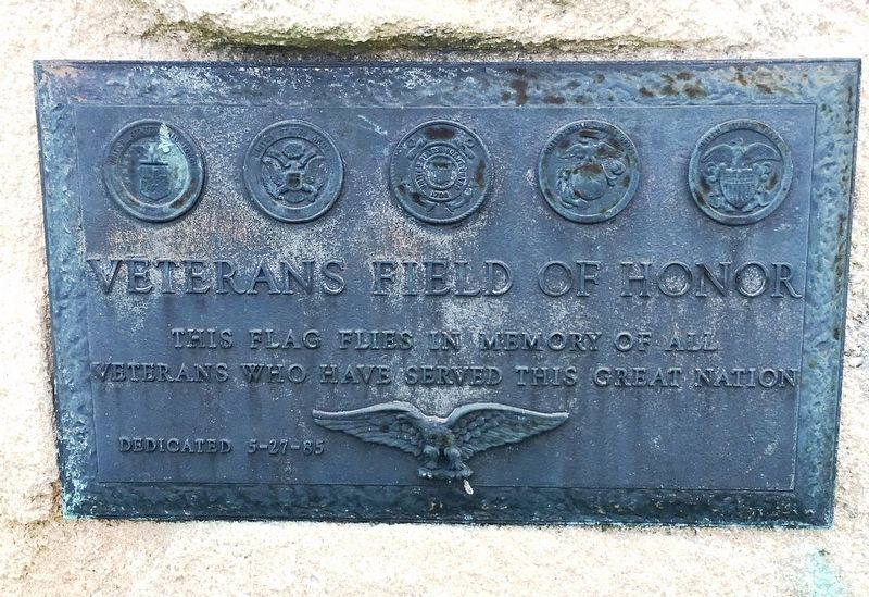 Veterans Field of Honor Marker image. Click for full size.
