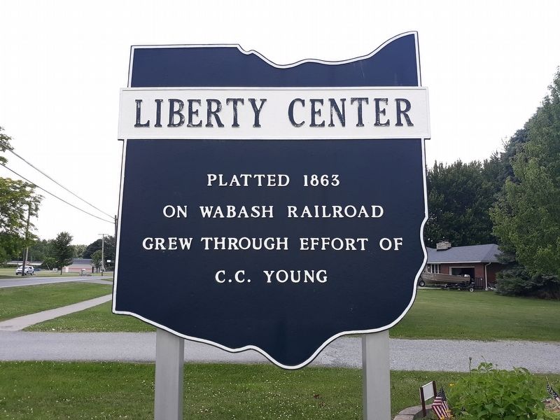 Liberty Center Marker image. Click for full size.