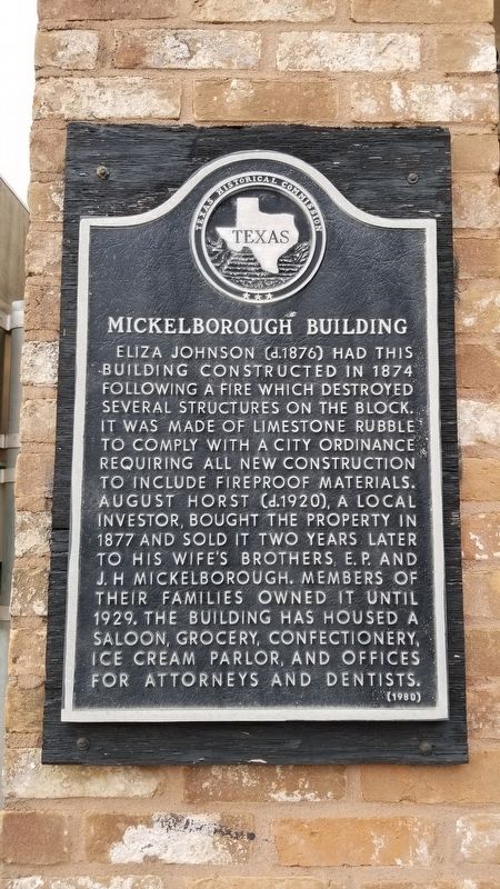 Mickelborough Building Marker image. Click for full size.