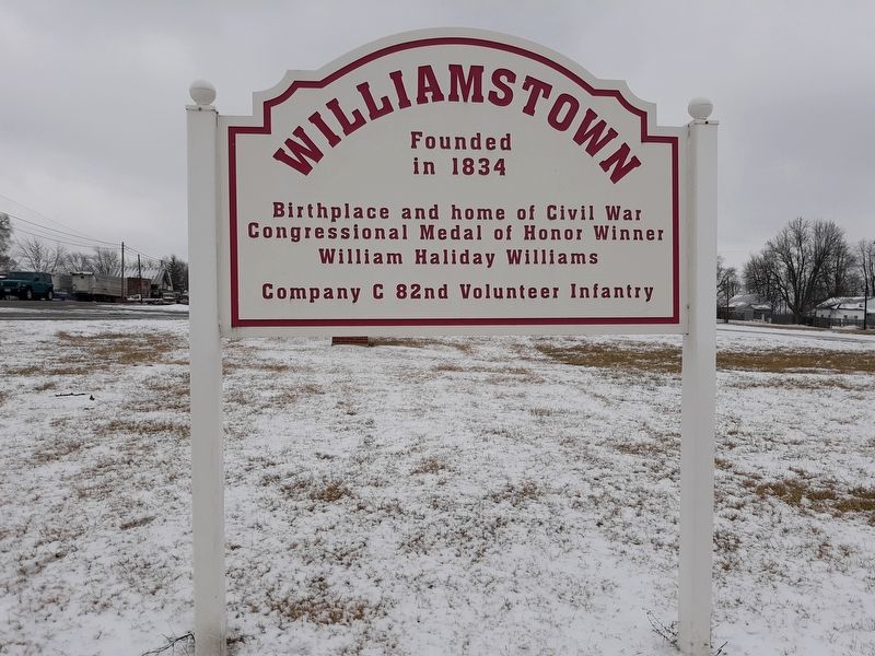 Williamstown Marker image. Click for full size.