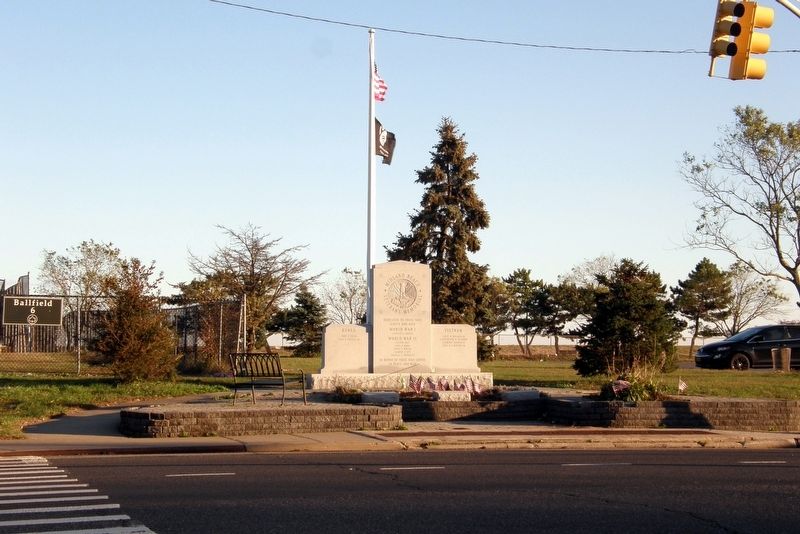 Midland Beach Veterans Memorial site. Click for full size. Midland Beach Veterans Memorial site image. Click for full size.