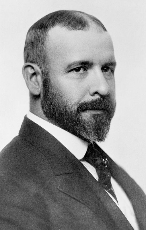 Louis Henri Sullivan, c. 1895. Click for full size. Louis Henri Sullivan, c. 1895 image. Click for full size.