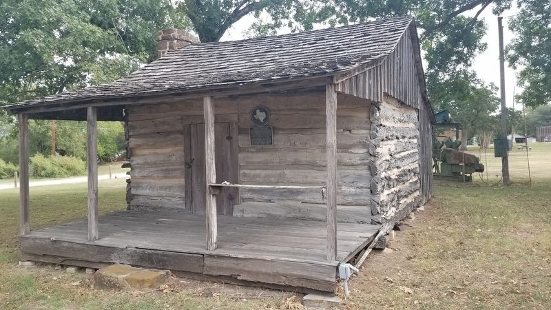 William Johnson Cabin and Marker image. Click for full size.