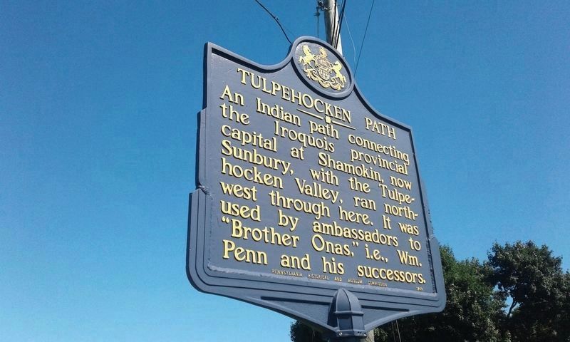 Tulpehocken Path Marker image. Click for full size.