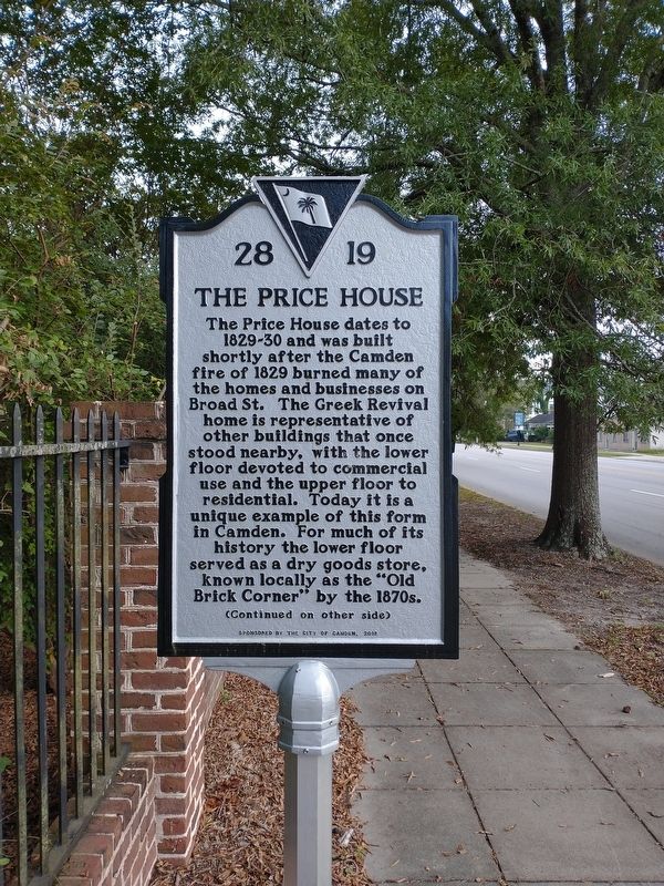 The Price House Marker (front) image. Click for full size.