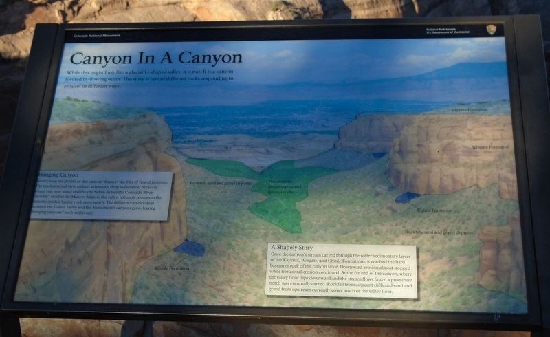 Canyon In A Canyon Marker image. Click for full size.
