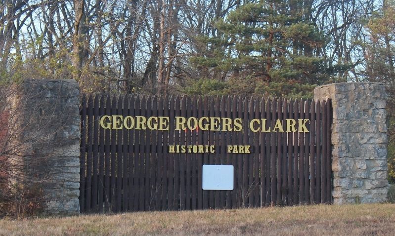 General George Rogers Clark / Tecumseh Marker image. Click for full size.