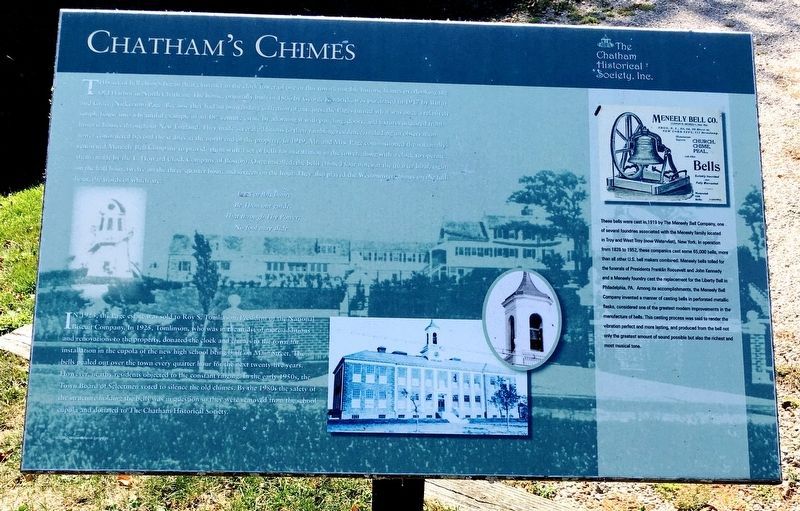Chatham’s Chimes Marker image. Click for full size.