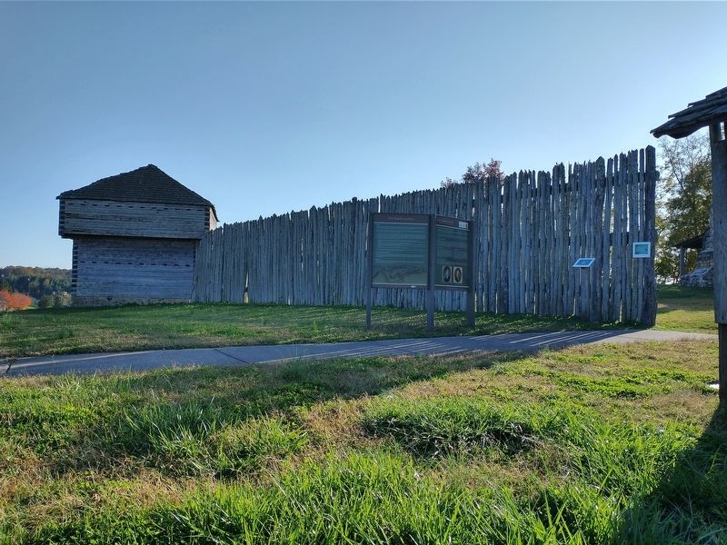 Fort Southwest Point Marker image. Click for full size.