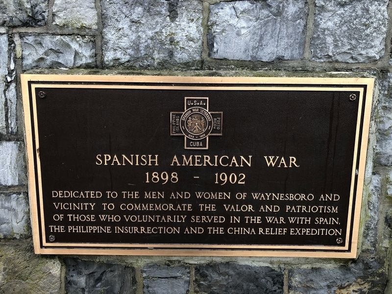 Spanish American War Marker image. Click for full size.