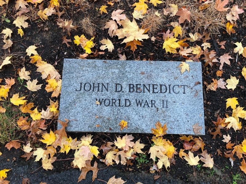 John D. Benedict Marker image. Click for full size.