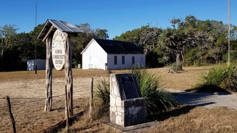 Turtle Creek School and Cemetery Marker. Click for full size. Turtle Creek School and Cemetery Marker image. Click for full size.