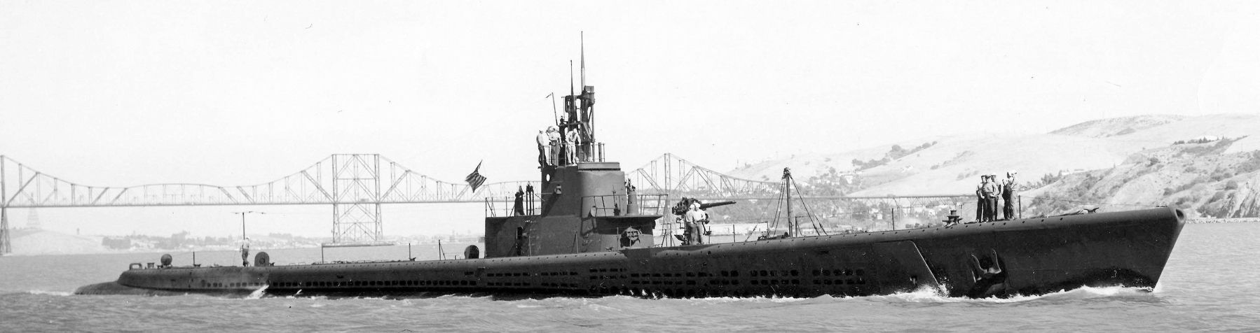 USS Gato, class leader. image. Click for full size.