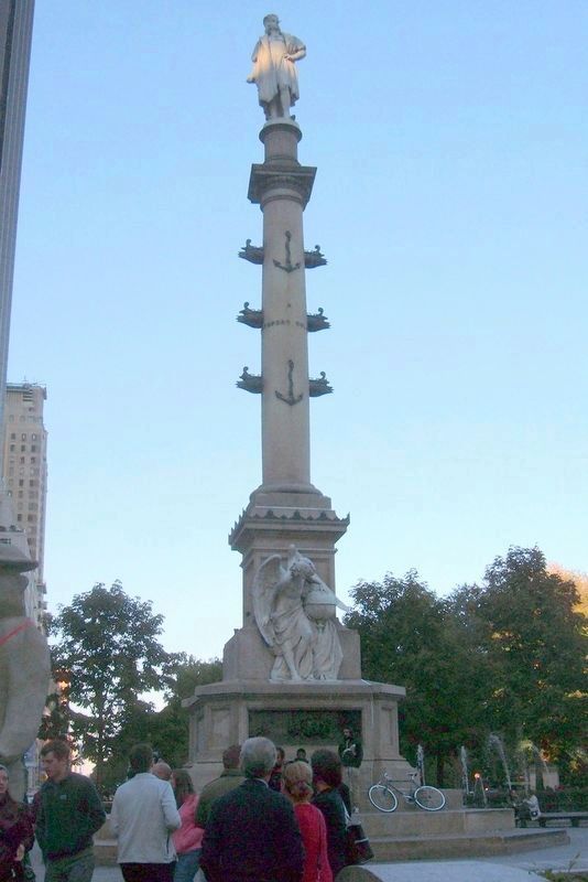Columbus Memorial. Click for full size. Columbus Memorial image. Click for full size.
