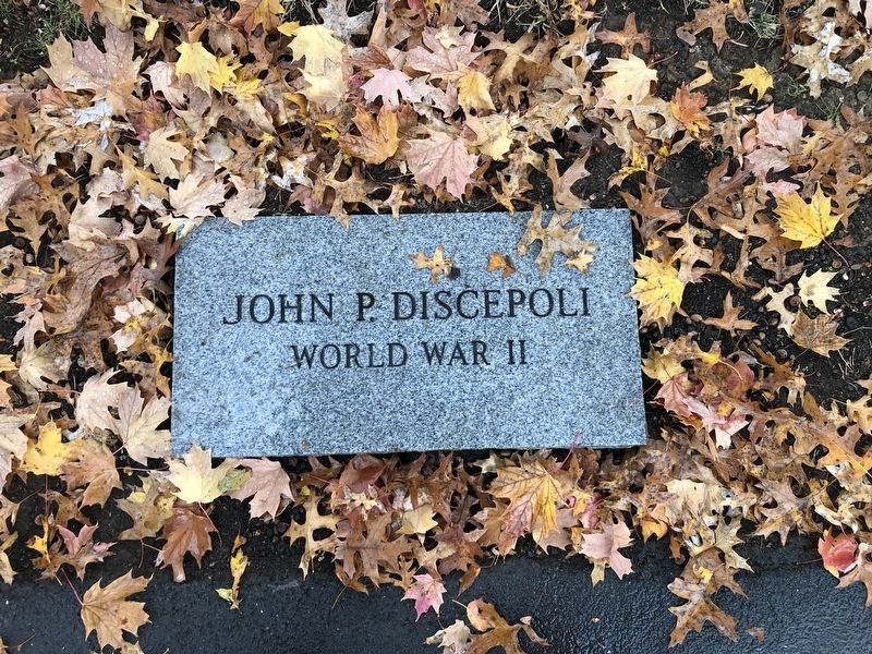 John P. Discepoli Marker image. Click for full size.