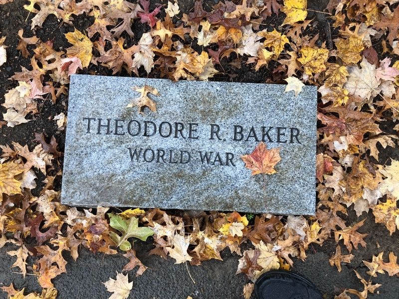 Theodore R. Baker Marker image. Click for full size.