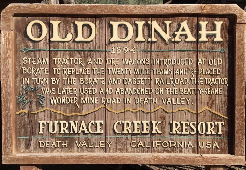 Old Dinah Marker image. Click for full size.