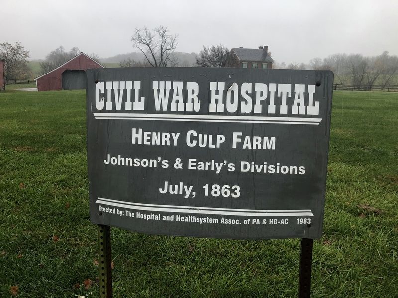 Henry Culp Farm Marker image. Click for full size.