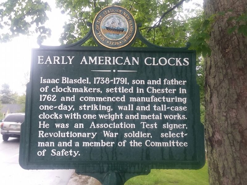 Early American Clocks Marker image. Click for full size.