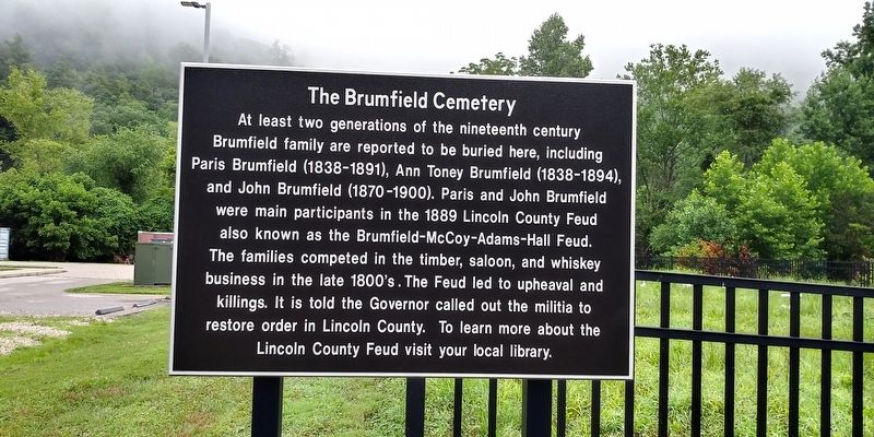 Brumfield Cemetery Marker image. Click for full size.